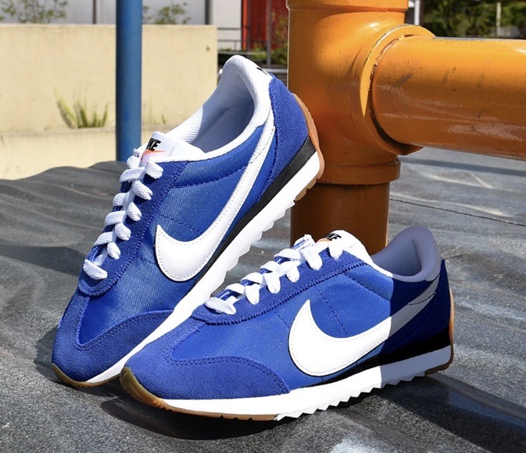 Nike Pacific Blue Nylon Suede Gum Sole Retro HM4771-401 Women’s Size 7.5-8.5