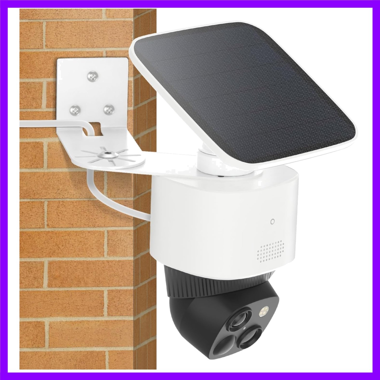 Adjustable Corner Mount Bracket for Eufy Security Solocam S340/E30/E42, Metal Wa