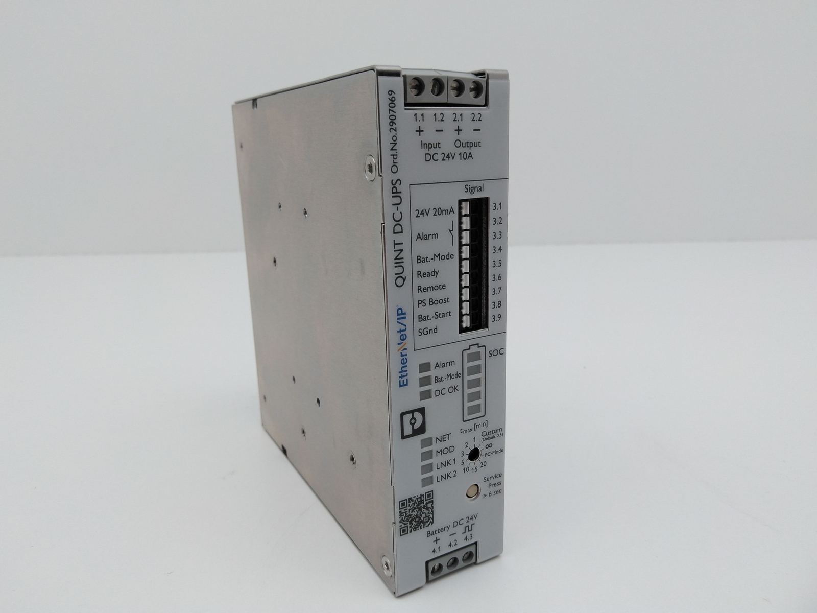Phoenix Contact Quint4-UPS/24DC/24DC/10/EIP  PN. 2907069 UPS Module