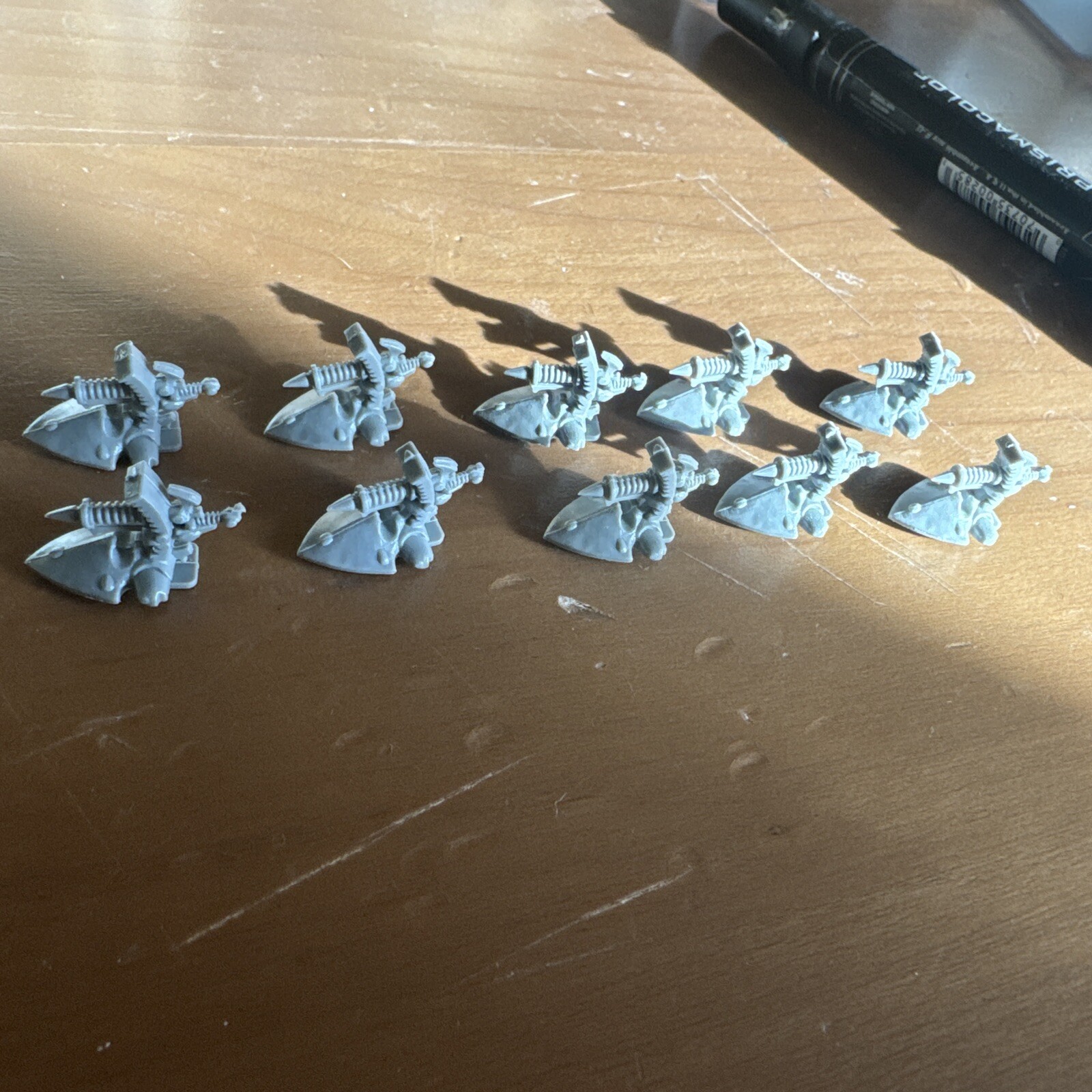 Warhammer EPIC 40K - 25 Plastic Eldar/Aeldari Vibro Cannon Support Platforms