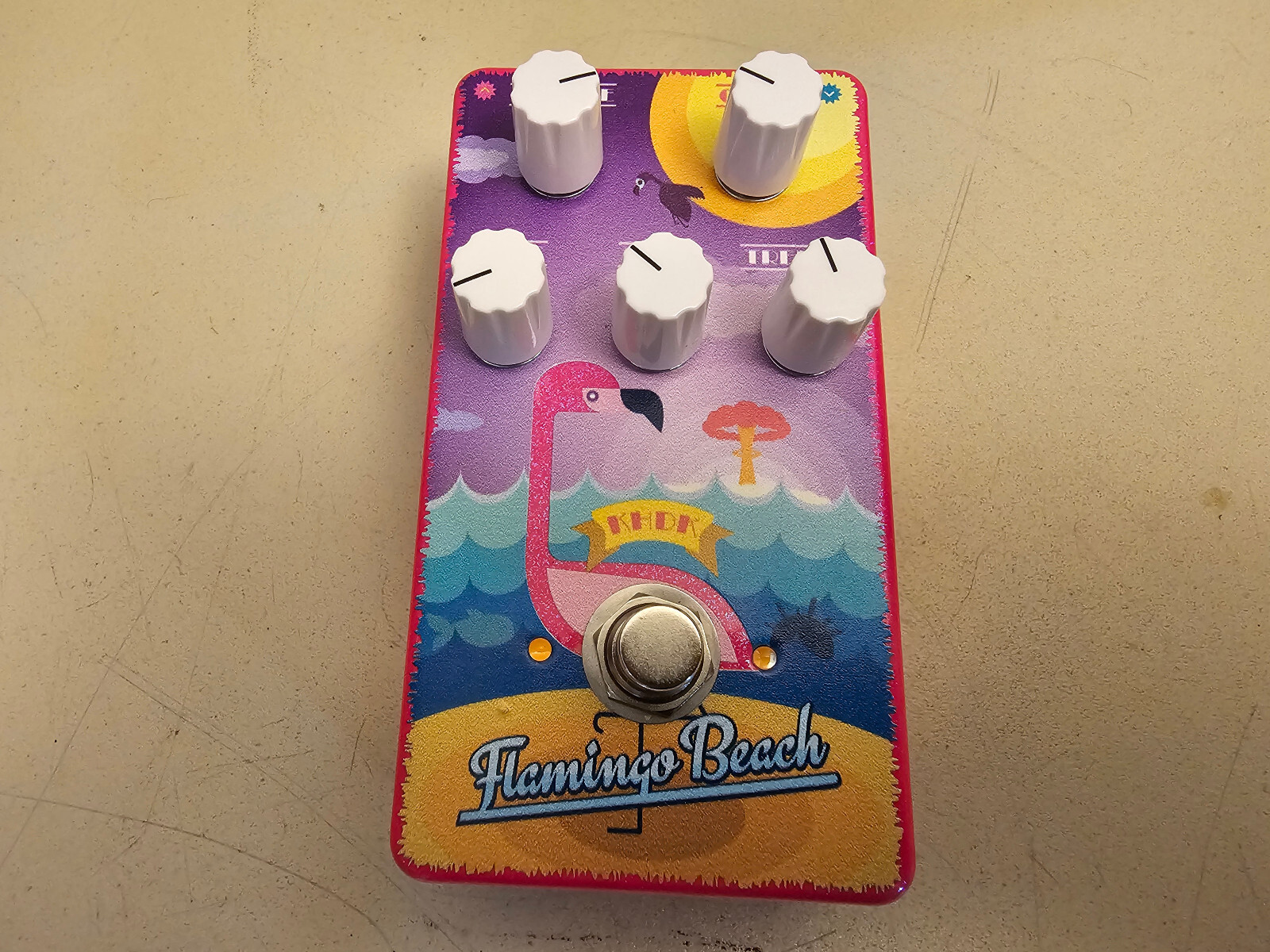 KHDK Kirk Electronics Falmingo Beach Overdrive Effect Pedal...Electric Guitar