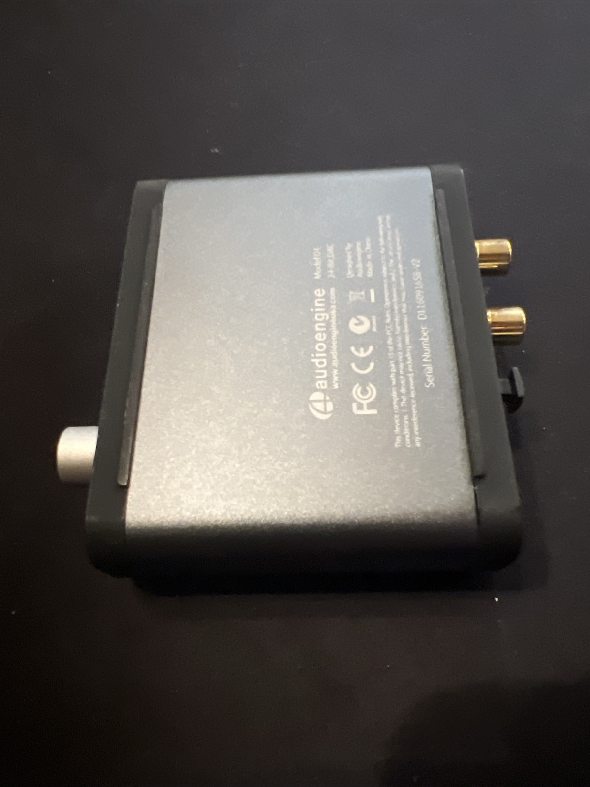 Audioengine D1 24-Bit DAC USB & Headphone Amplifier Black