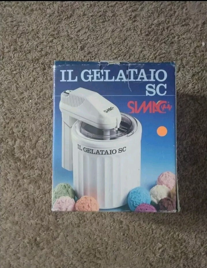 Simac IL Gelataio SC Ice Cream Machine Gelato Maker Gelato Italy 1.5L Electric