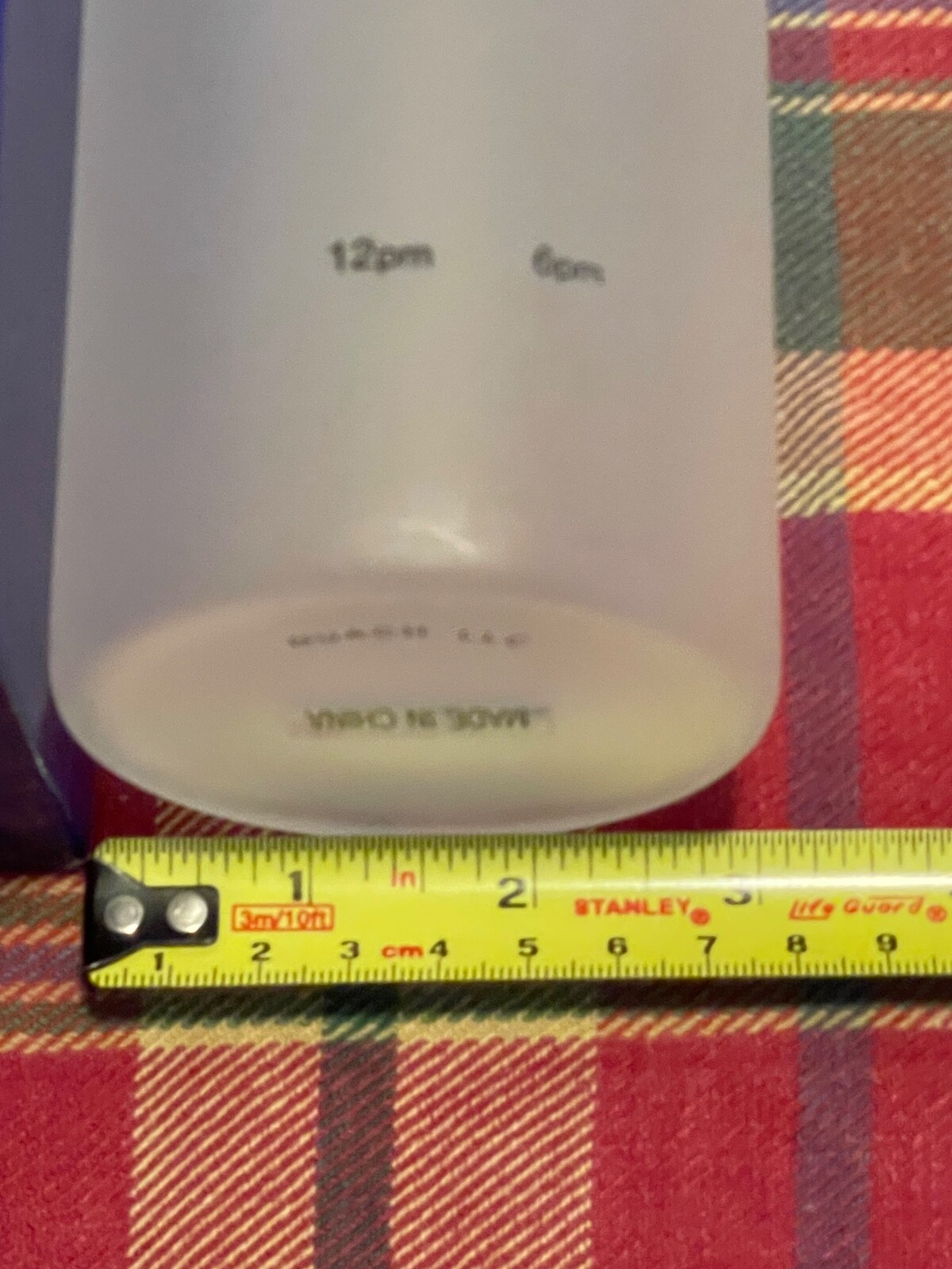 32 oz Nuach glass water bottle