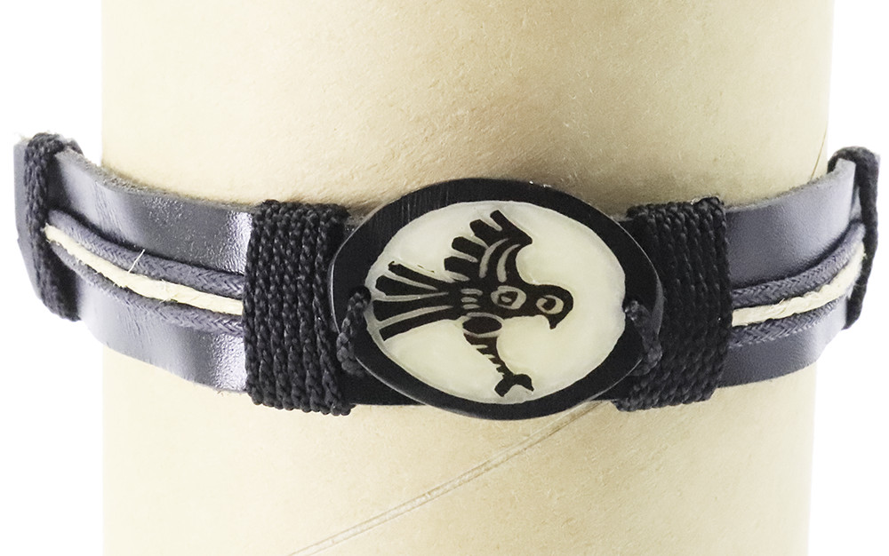 HAWK - Tagua Bracelet - Vegan, Organic - Native Design -  NEW