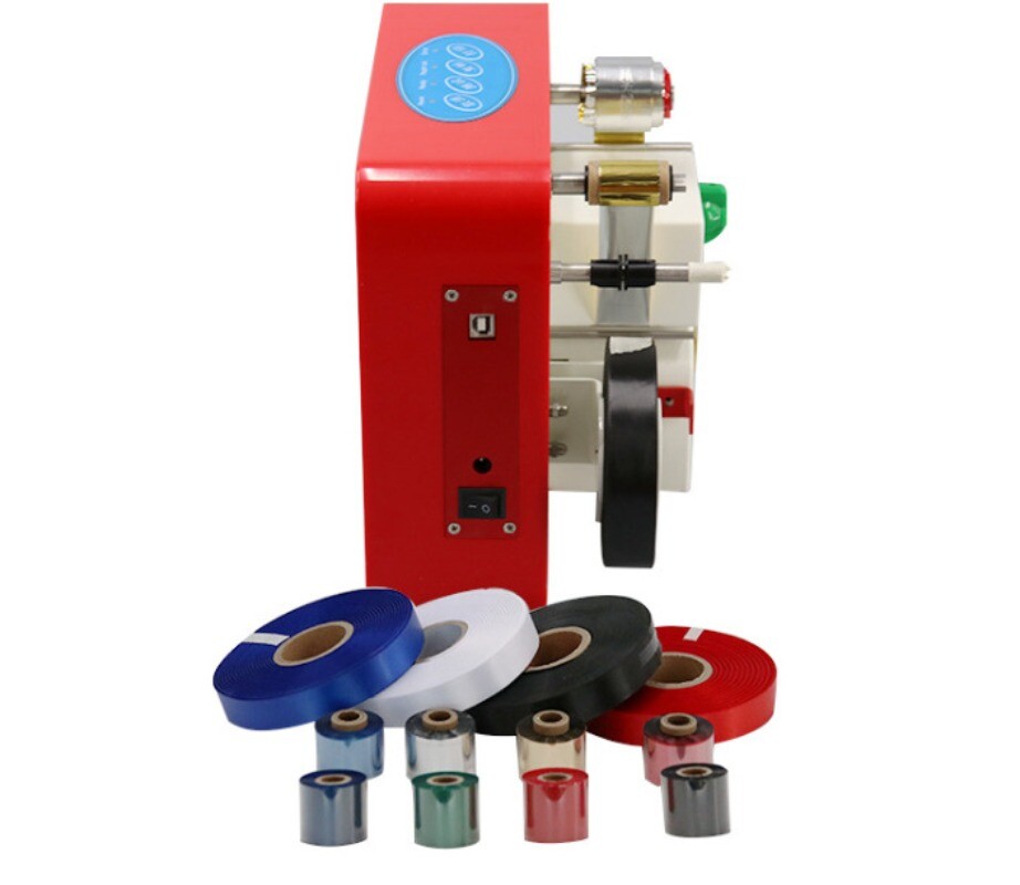 Ribbon Printer Digital Ribbon Machine Gift Printer Ribbon Stamping Machine