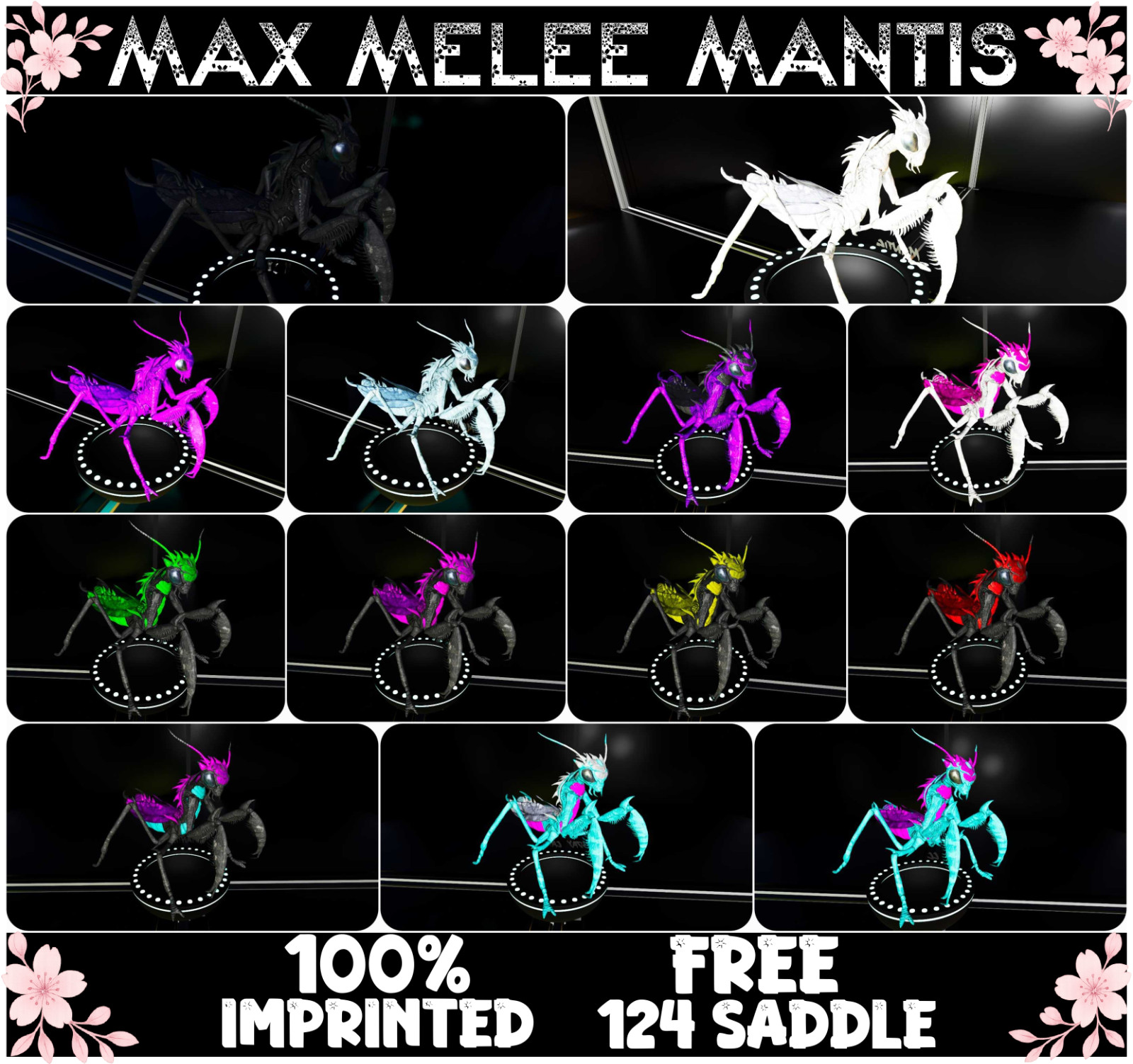 1243 MELEE Mantis ARK🌸 Survival Ascended ASA PVE