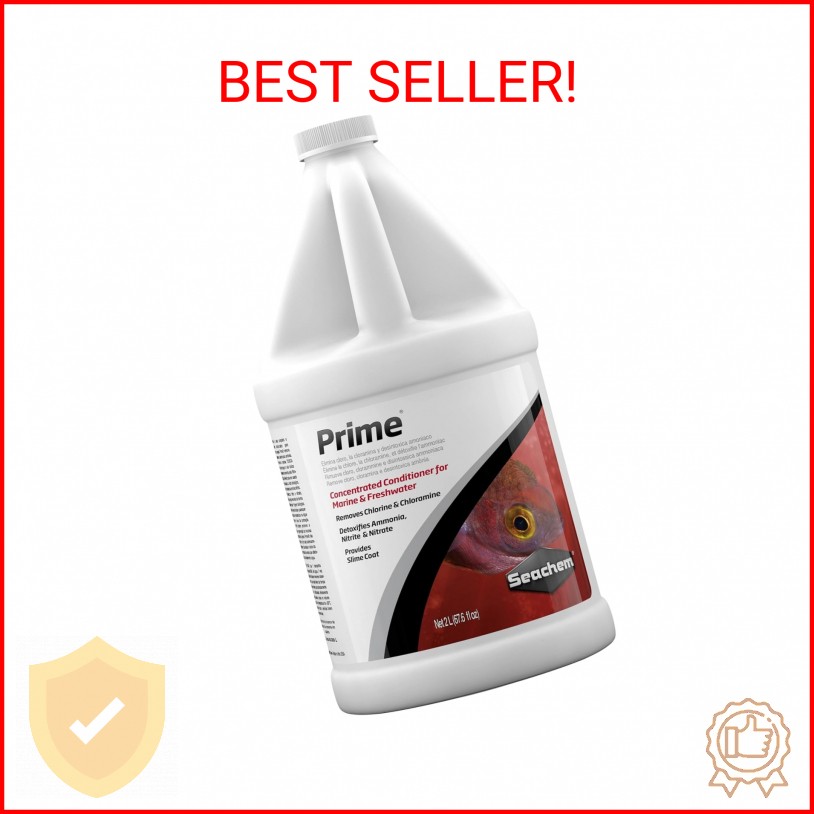 Seachem Prime Water Conditioner, 2 Liter