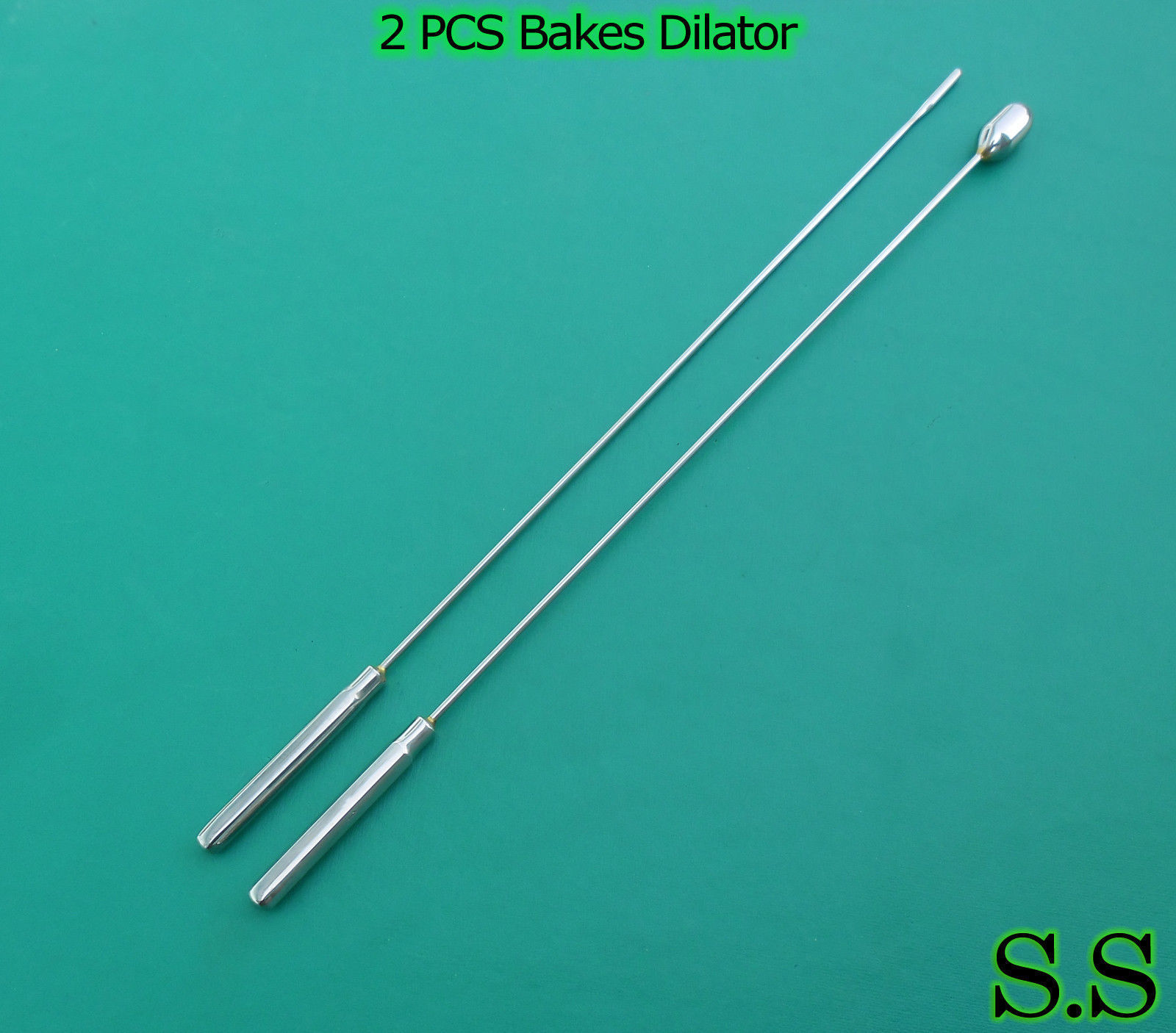 Two Pcs Bakes Rosebud Urethral Sounds 3MM & 12MM