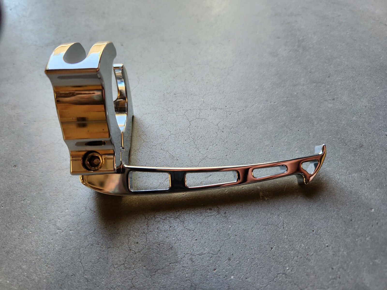 Dune Buggy Headset Hanger, Sandrail, Chrome 1.75"