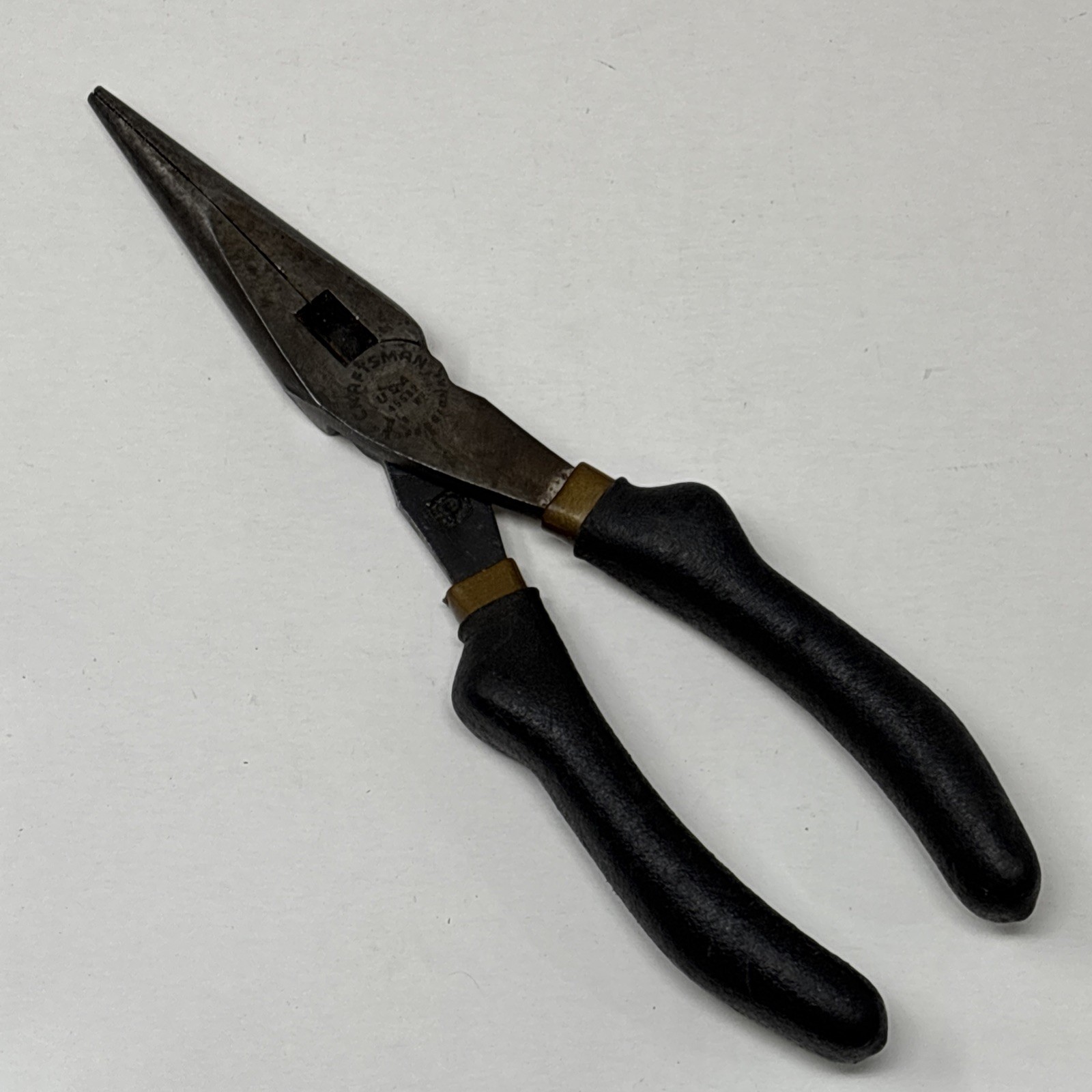 Craftsman Professional 8" Long Needle Nose Pliers # 45582 WF USA