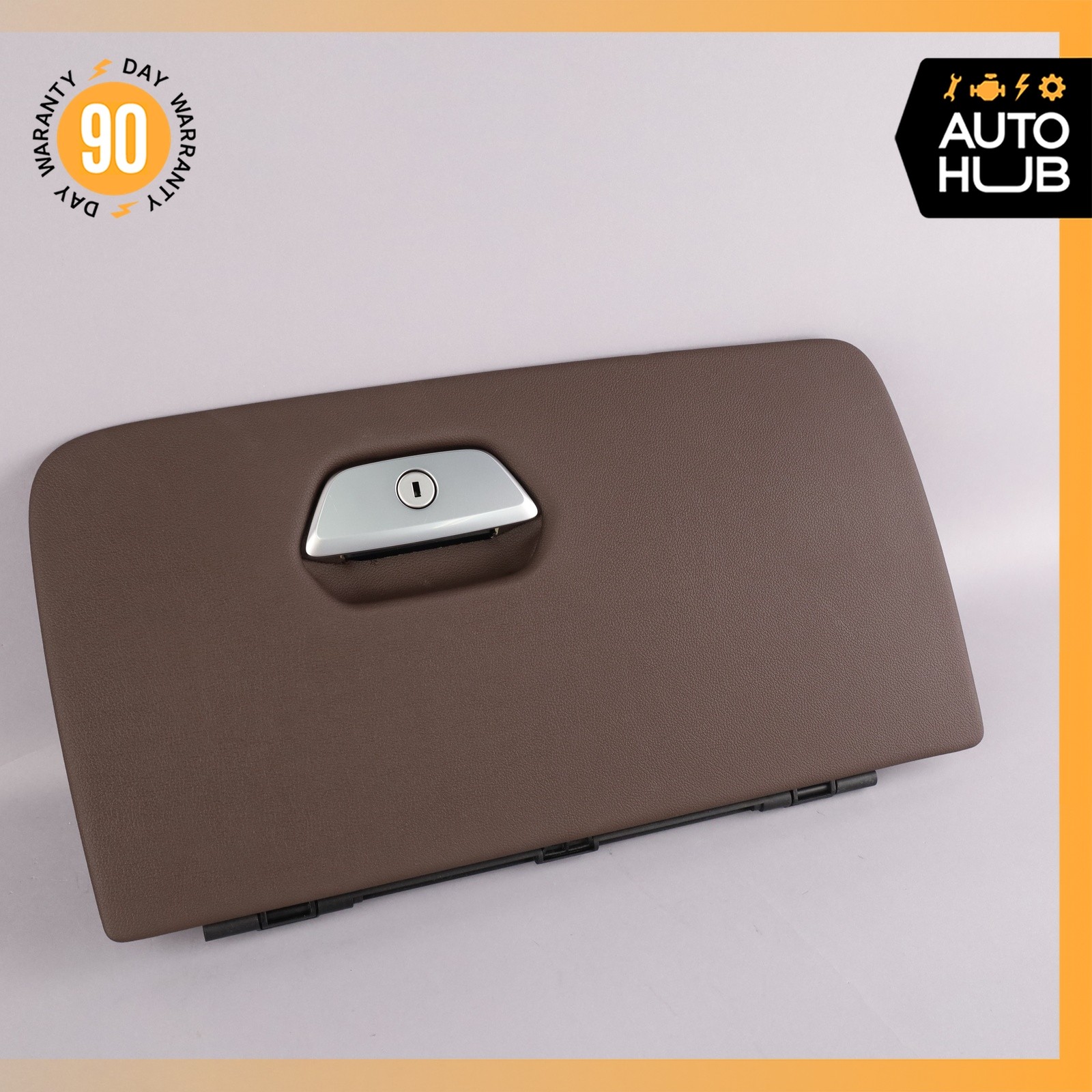 16-19 BMW G12 740Li Dash Dashboard Glovebox Glove Box Lid Cover Panel Brown OEM