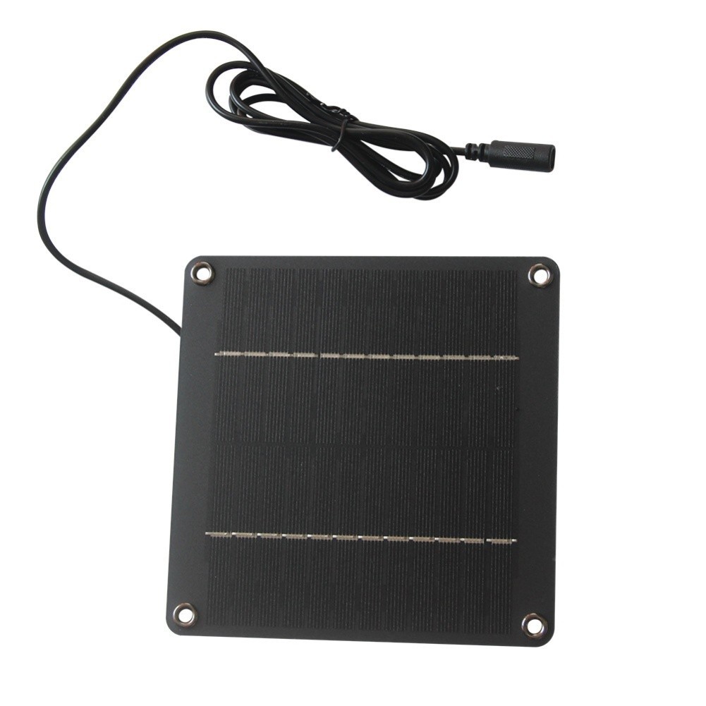 Energy Efficient 12V Solar Panel 1.5 Meter Cable 5521 Female DC Interface