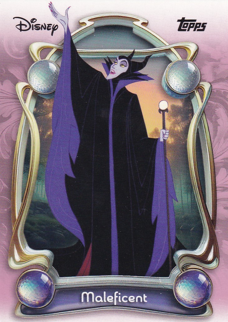 MALEFICENT SLEEPING BEAUTY TOPPS DISNEY WONDER TIER 1 BASE CARD #32 2025 25