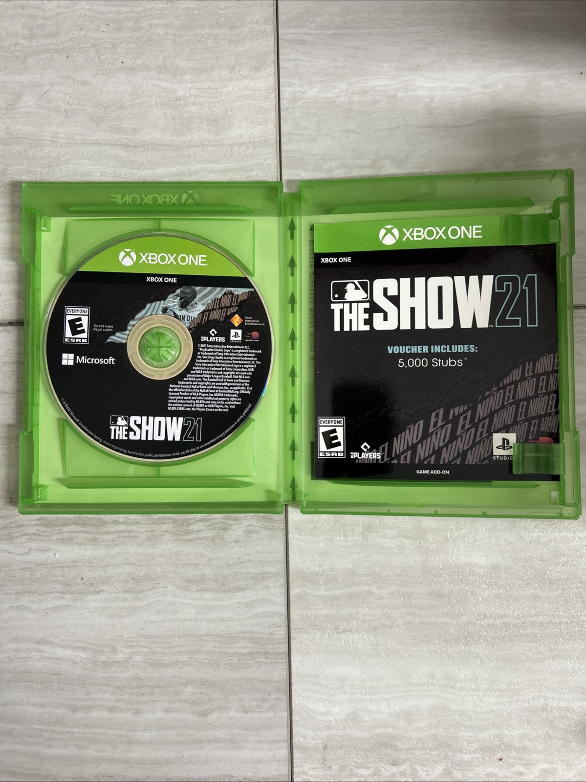MLB The Show 21 - Microsoft Xbox One Authentic Tested EUC CIB Fast Shipping