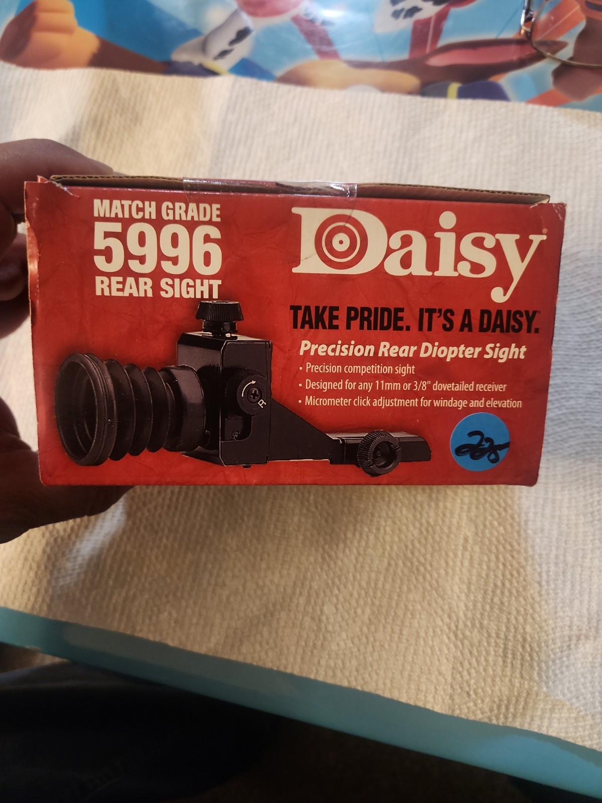 Daisy Match Grade Diopter #5996 Rear Sight  New In The Box