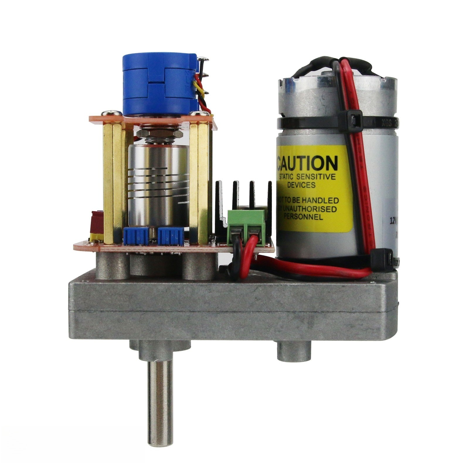 High Torque Servo DC 12V~24V 380kg.cm Steel Gear 3600Â° for Large Robot ASME-MXB