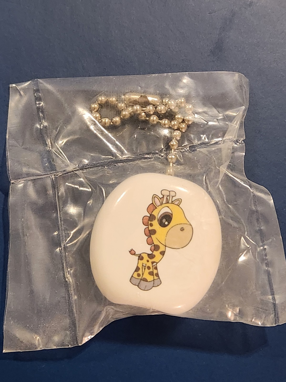 Giraffe Nursery Fan/Light Pull
