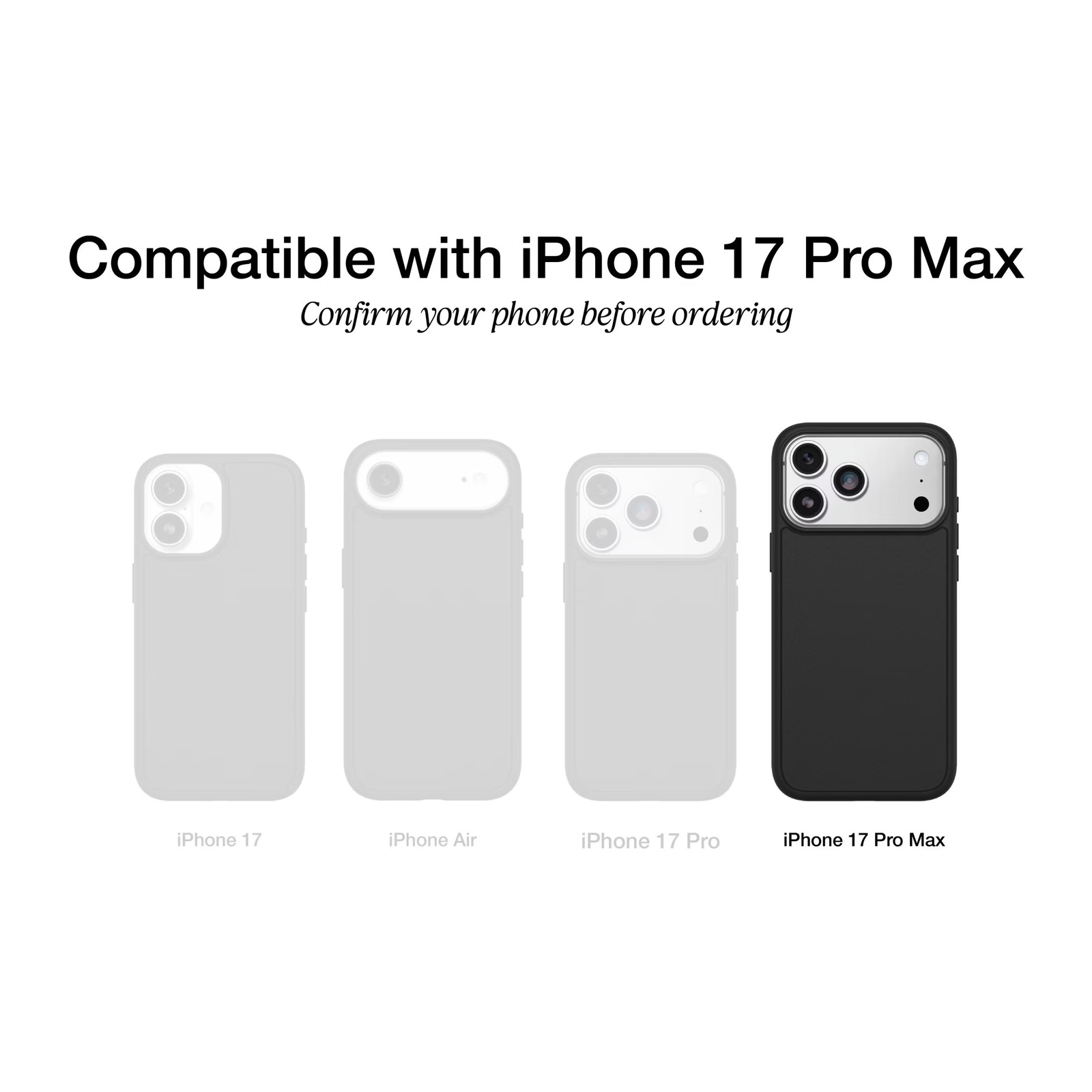 Commuter Series Case with Camera Control