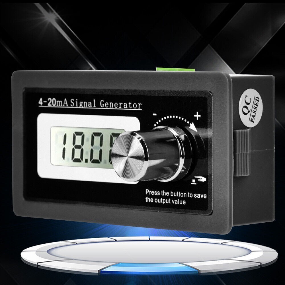 High Accuracy 4-20mA Current Loop Signal Generator Two wire Transducer Test