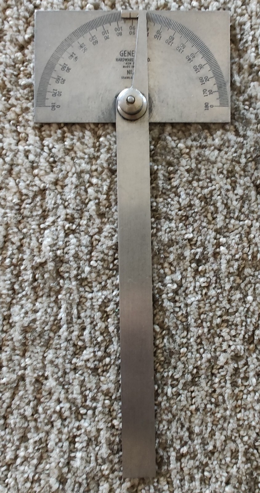 🔨GENERAL NO 17 PROTRACTOR