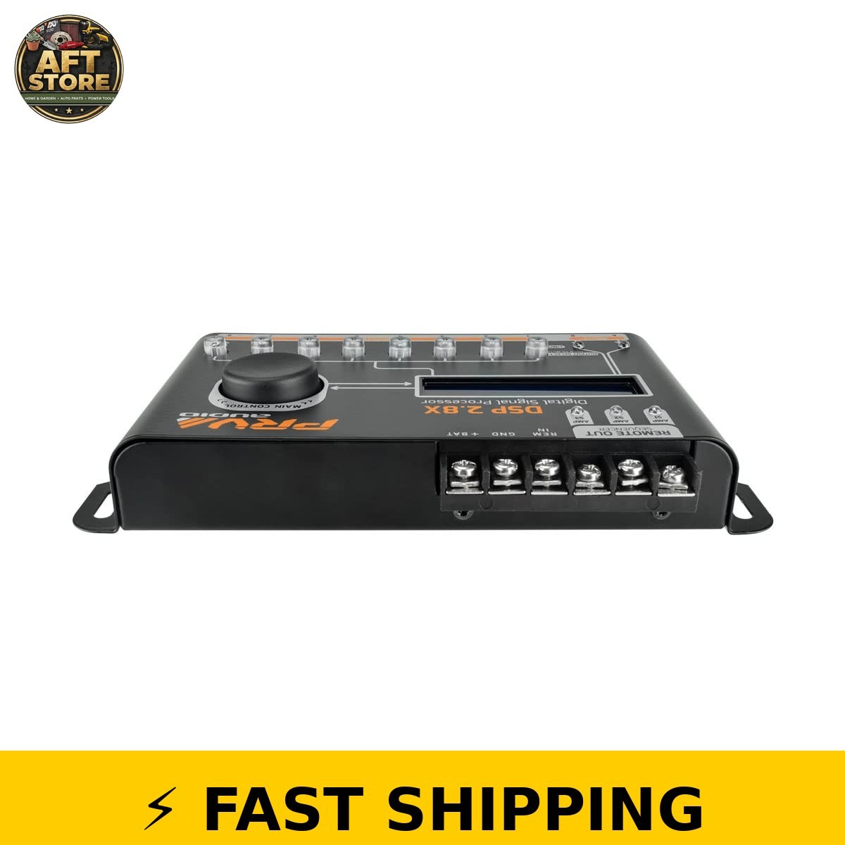 PRV AUDIO DSP 2.8X Digital Crossover & Equalizer - 8 Channel Processor