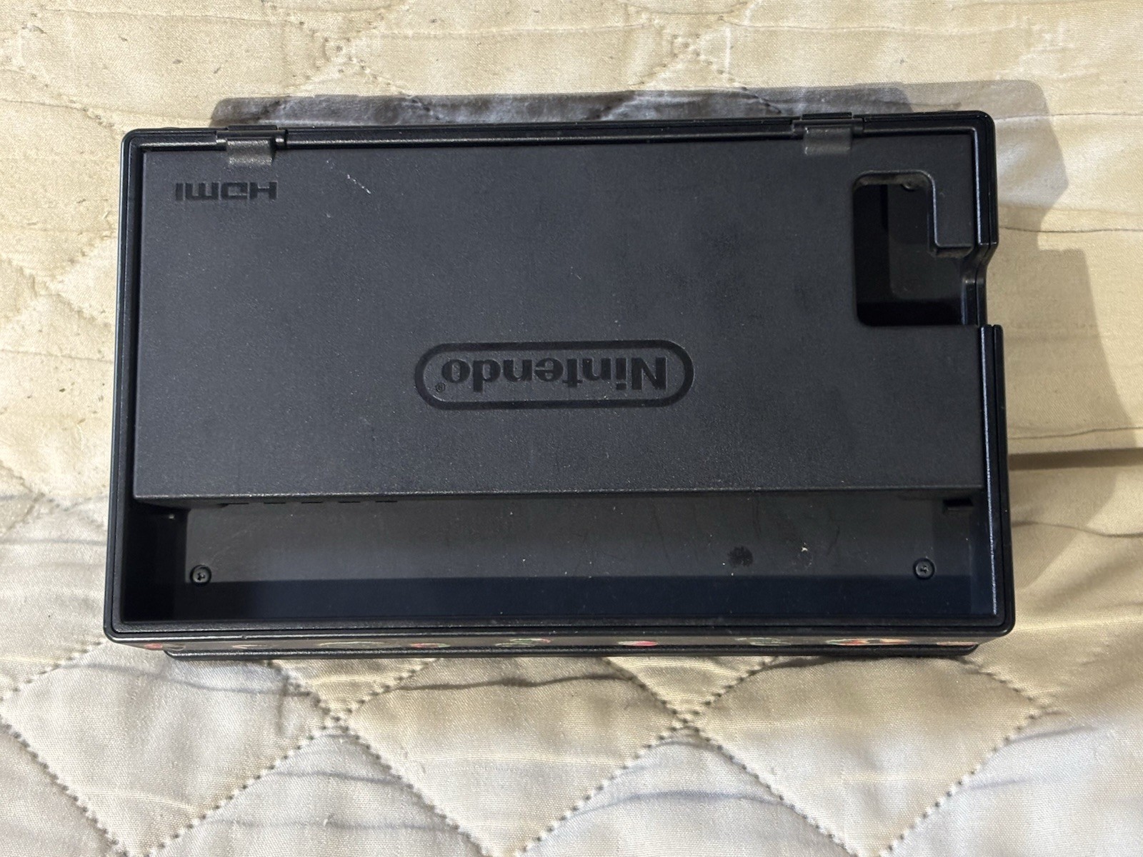 OEM Nintendo Switch Dock HAC-007 Black Tested Working Dock Only No Cables