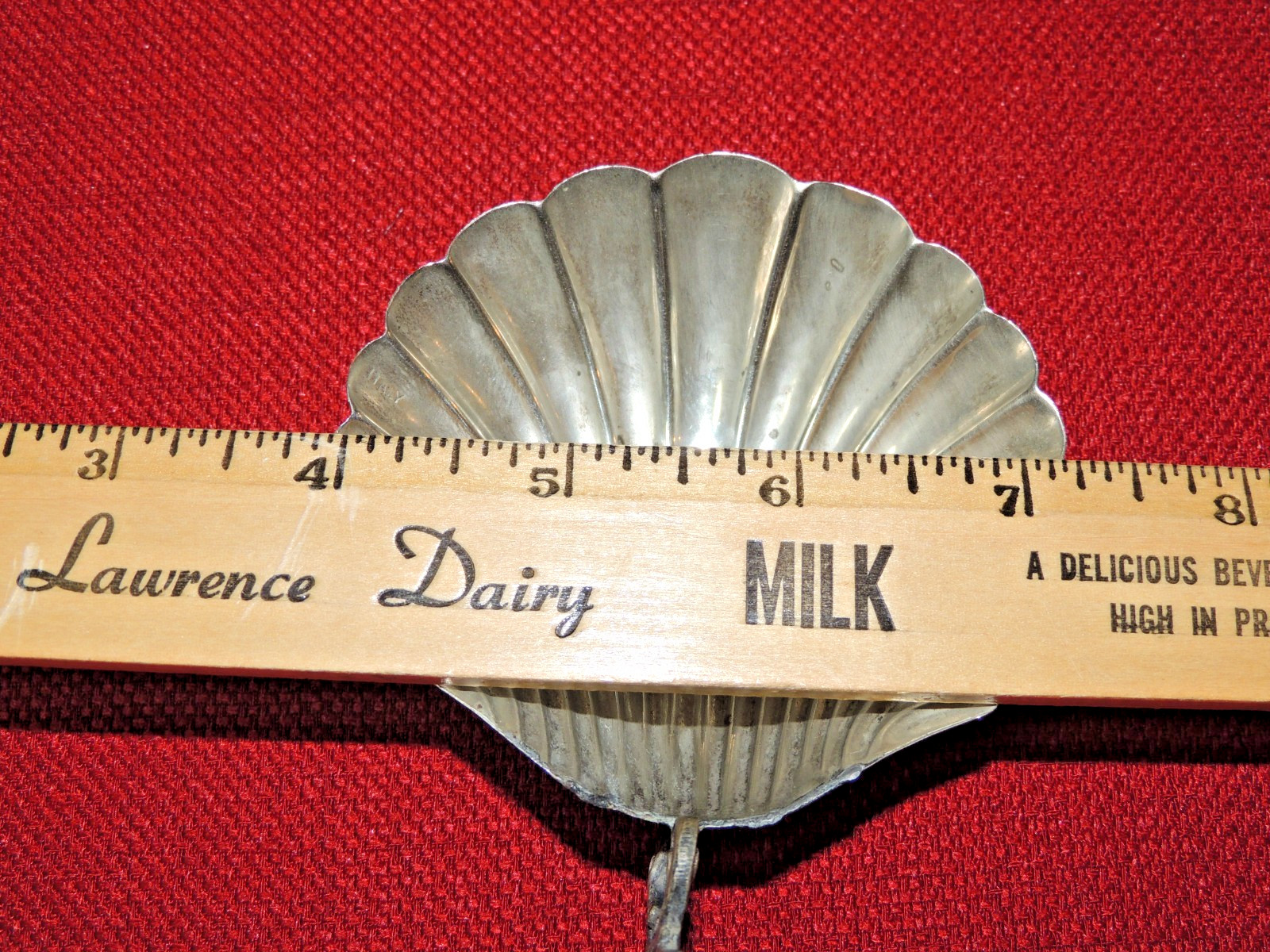 Vintage Clam Shell Footed Candy Nut, Keys Trinket Dish w/ Dragon Handle - Unique