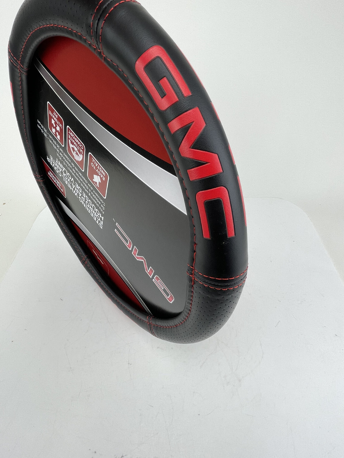 GMC Licensed Steering Wheel Cover 4 Yukon Sierra Acadia Canyon