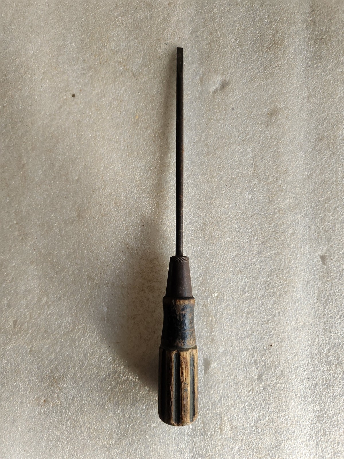 Vintage Yankee No.95 North Brothers Slotted Screwdriver 9" Flat Head Fixed Blade