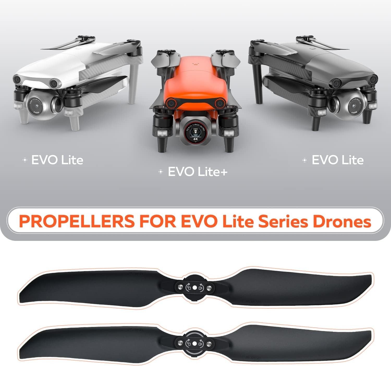 Genuine Autel EVO Lite + Enterprise Propellers CW CCW Pair Replacement Part