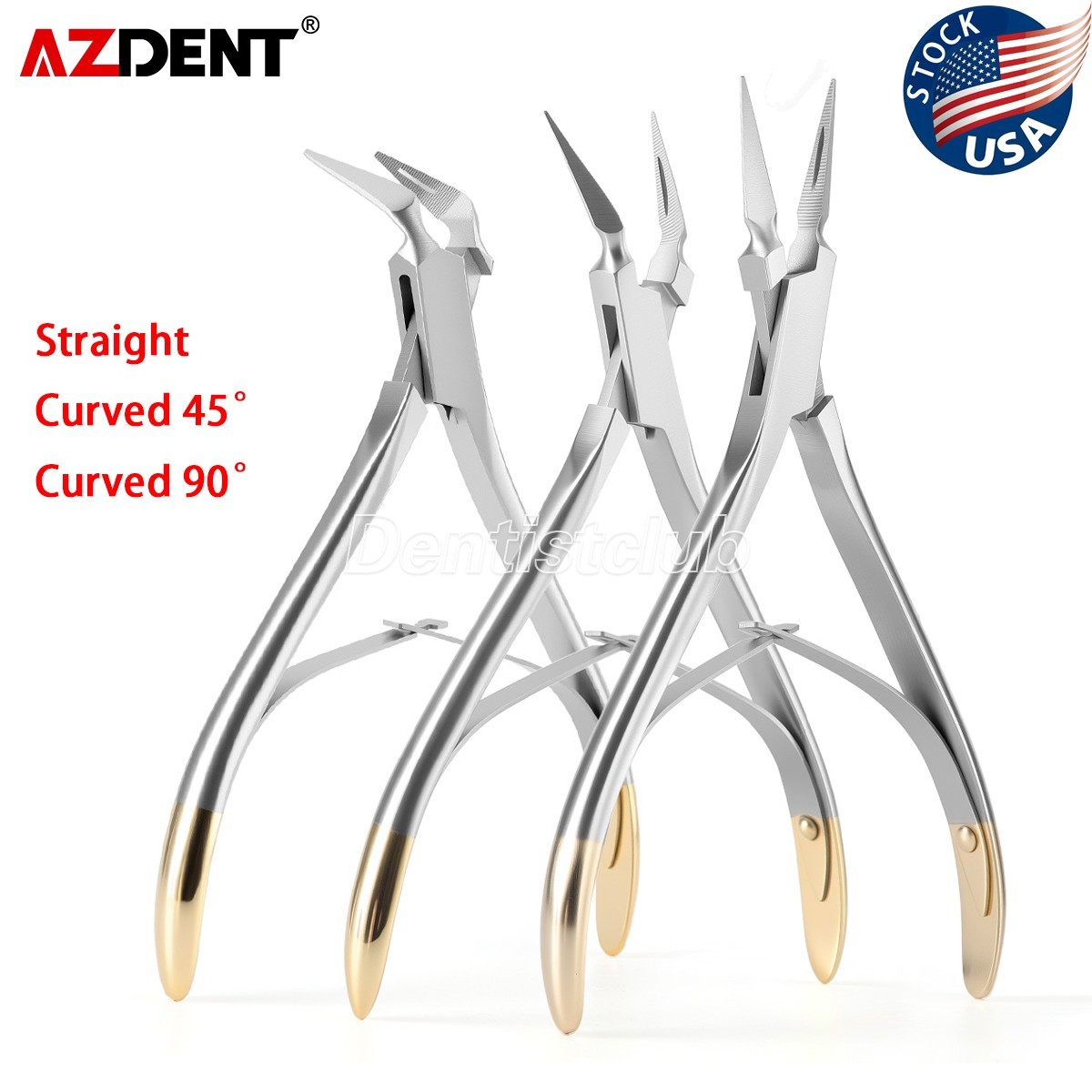 Dental Surgical Upper Root Tip Extraction Pliers Residual Tweezers Tooth Forceps