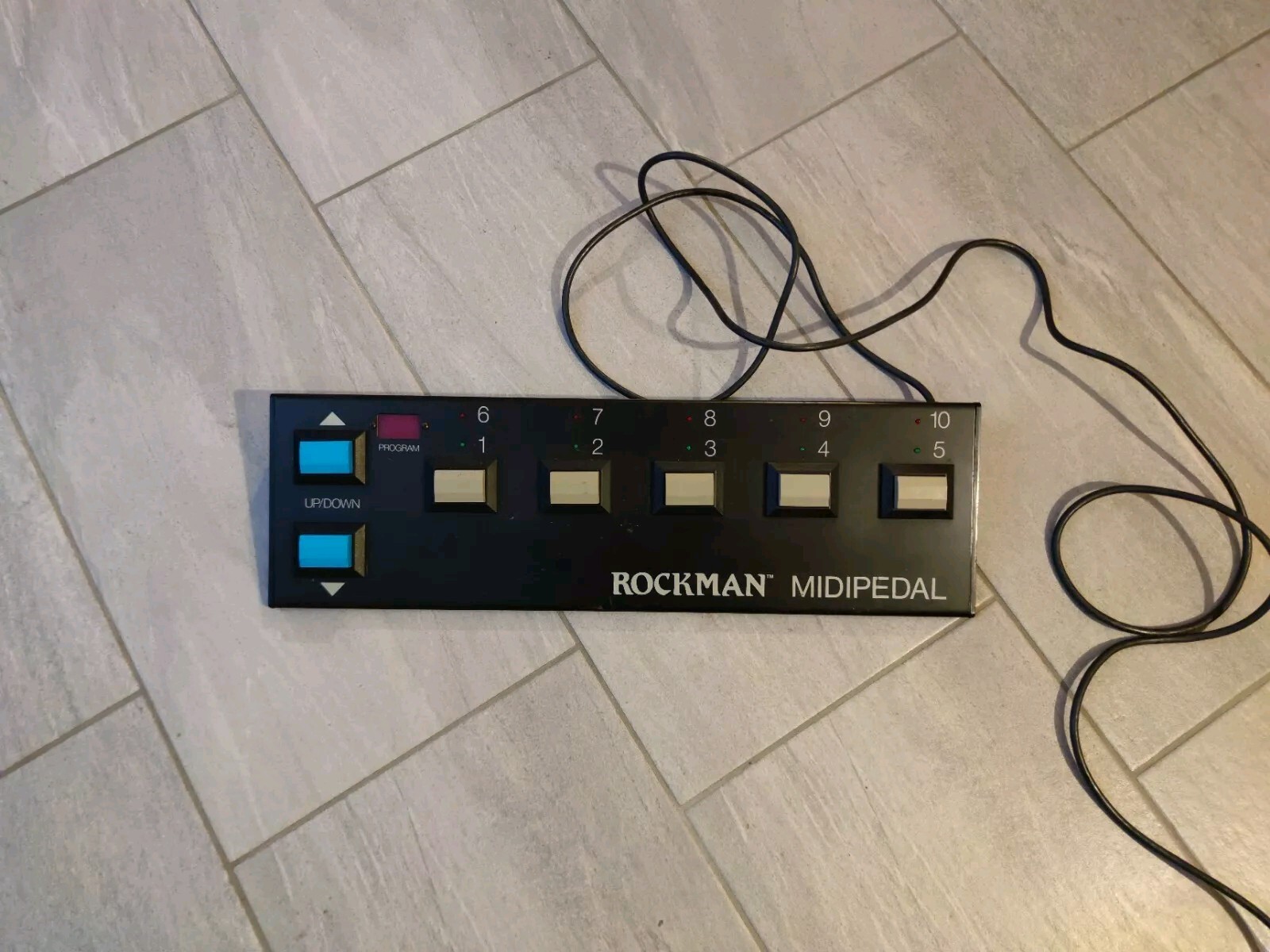Rockman Midi Pedal Vintage 1980 By Scholz Research & Development, WORKING!