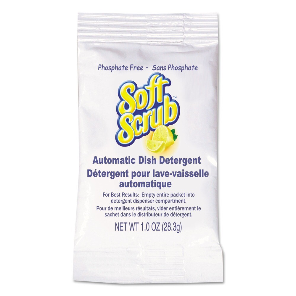 Soft Scrub 10006 1 oz. Automatic Dish Detergent Packet - Lemon (200/CT) New