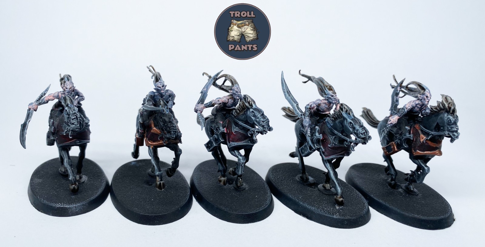 Warhammer Age of Sigmar - Daughters of Khaine - 5 Doomfire Warlocks - Not Great