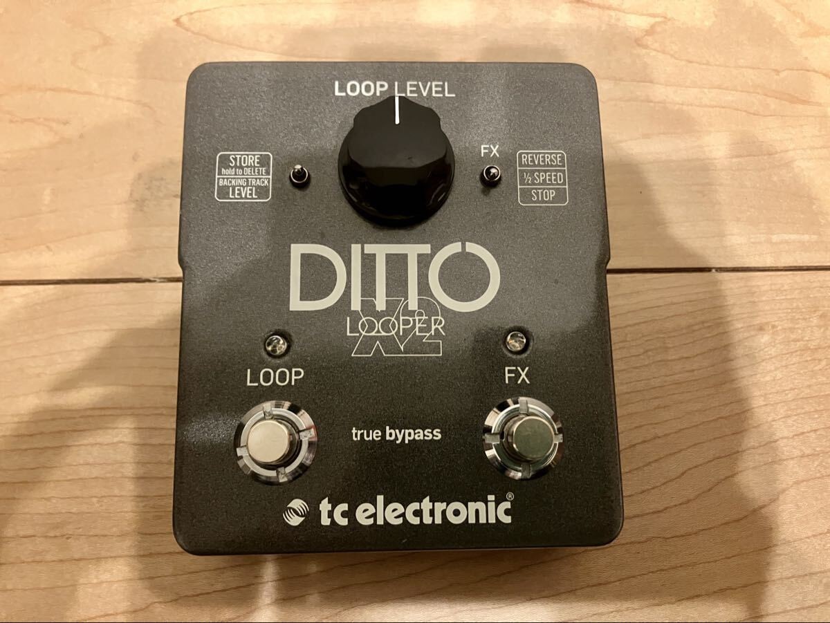 TC Electronics Ditto x2 Looper Effects Pedal Phrase Sampler Confirmed Operation