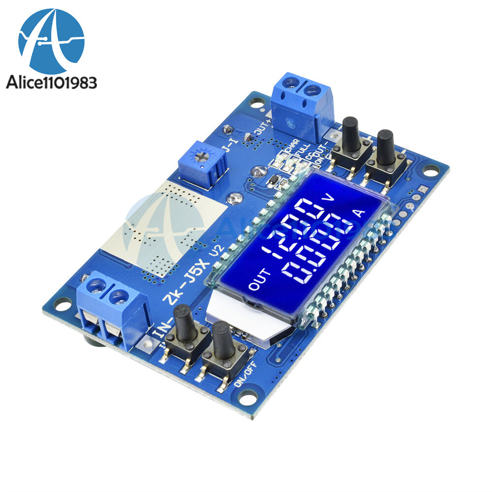DC-DC 5A Constant Voltage Current LCD Adjustable Buck Step Down Module with Case