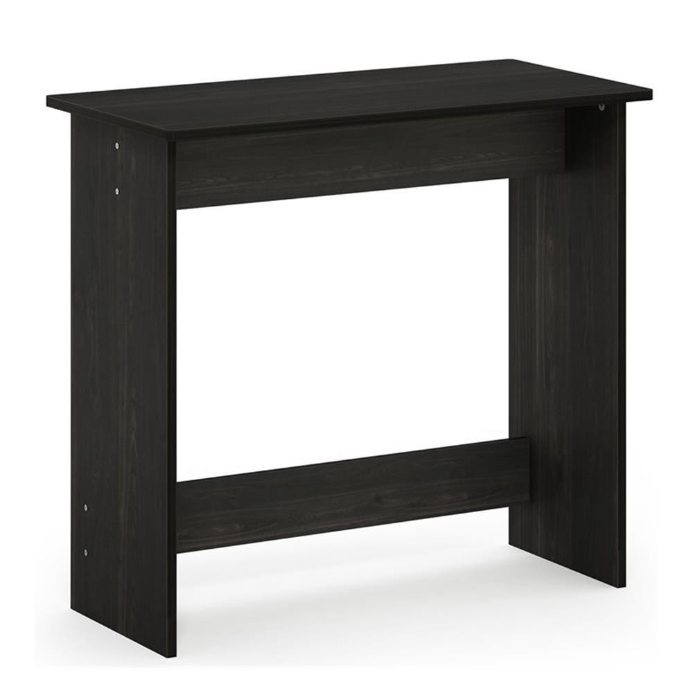 Maklaine Contemporary Engineered Wood Simplistic Study Table in Espresso