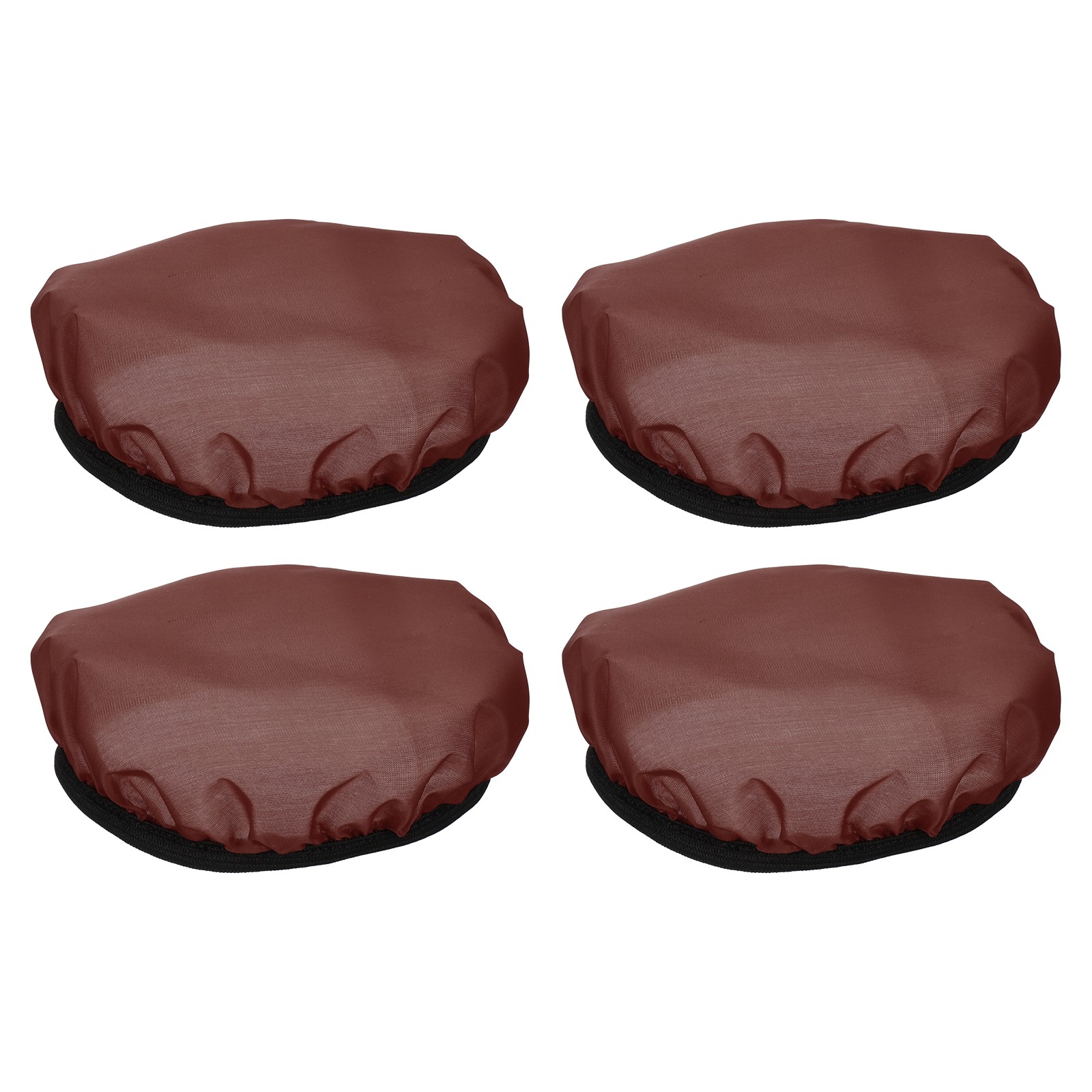 7" 18cm soft diffuser lamp cover, 4pcs fabric diffuser, brown