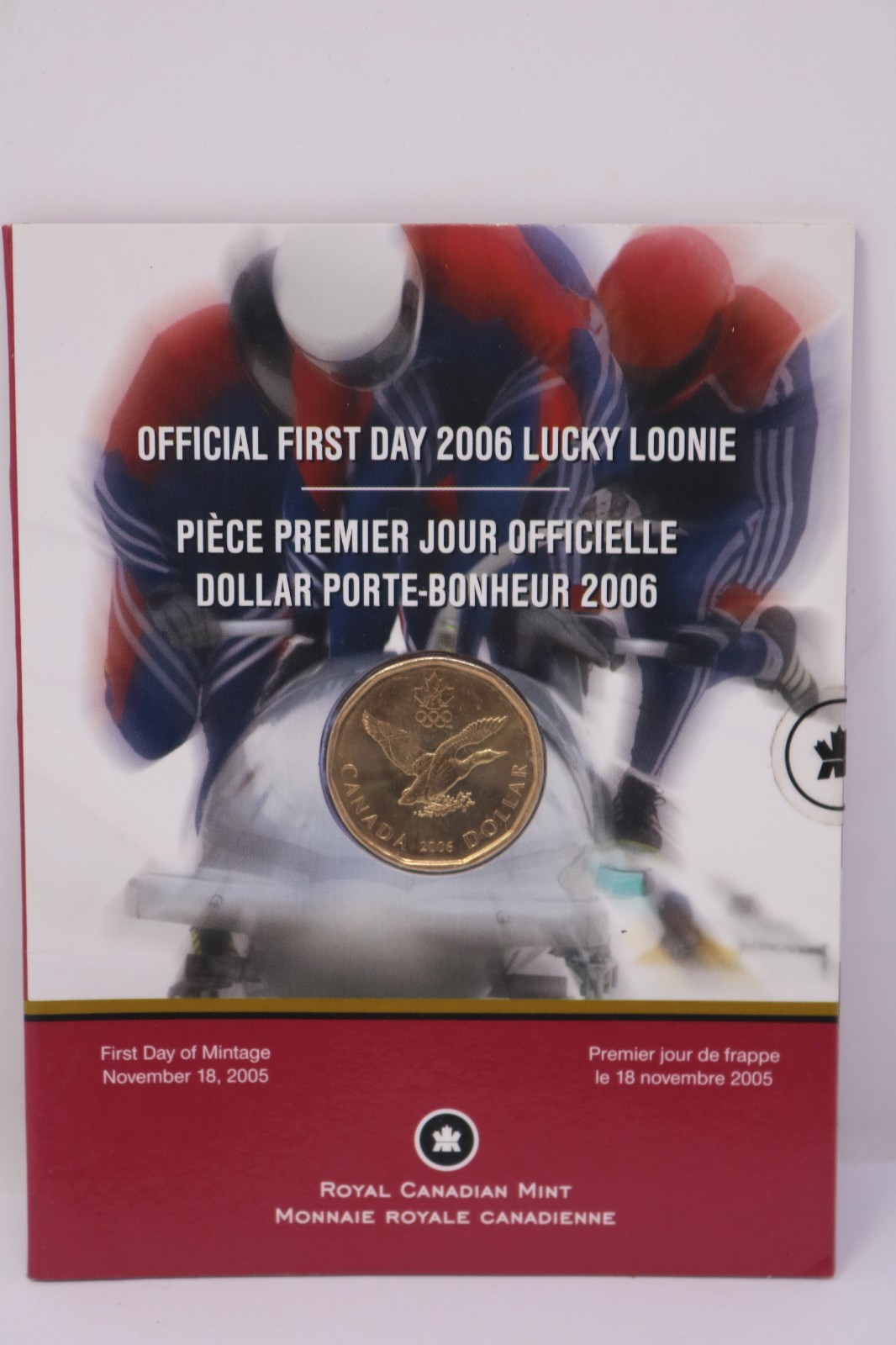 Official First Day Issue: 2006 Canada $1 Lucky Loonie