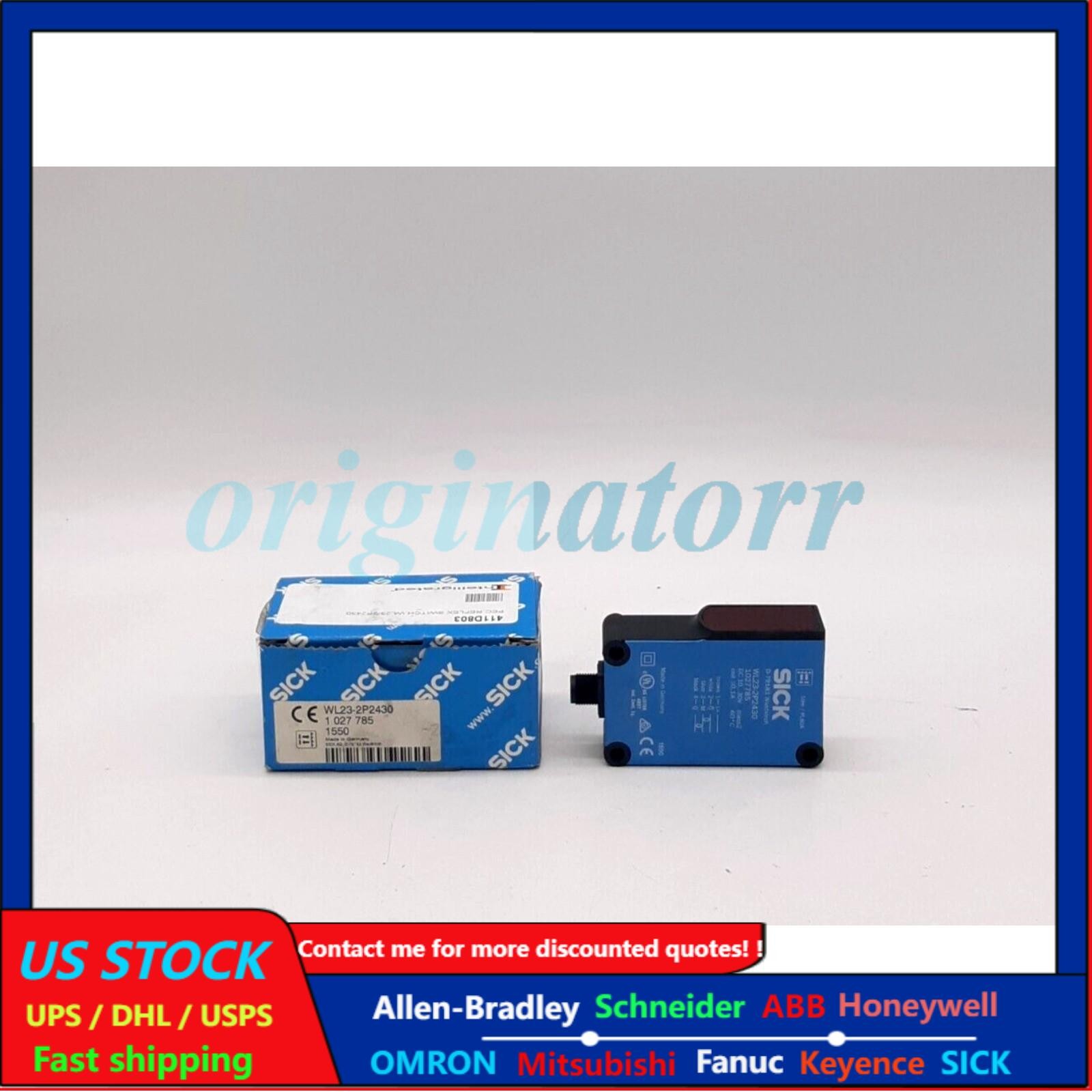 US FREE TAX  Sick WL23-2P2430 WL232P2430 1027785 Photoelectric