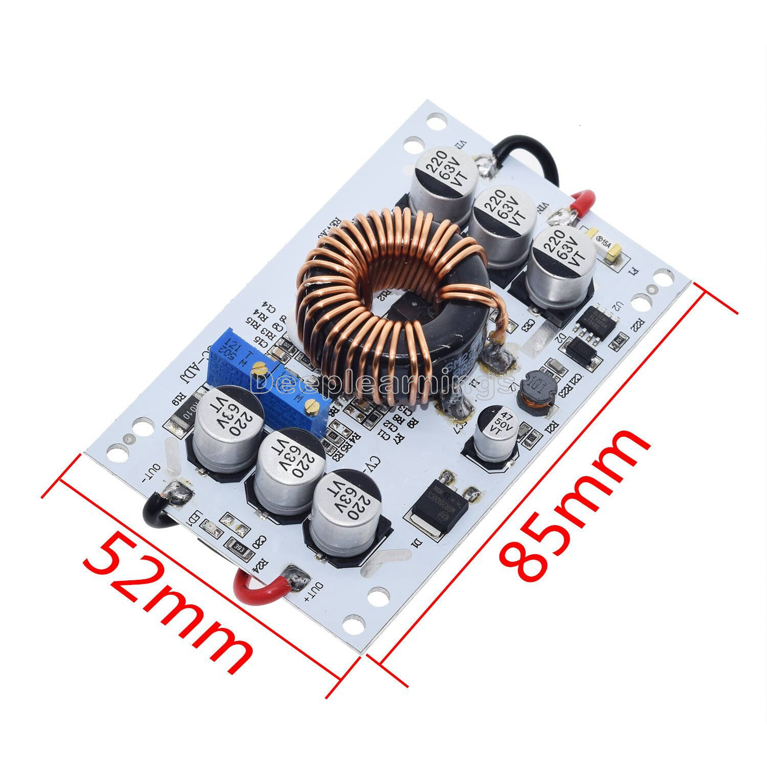 600W DC-DC Boost 10A Step Up Constant Current Power Supply Module LED Driver NEW