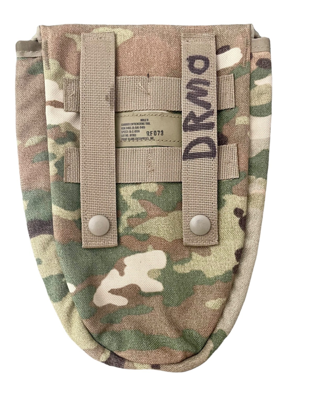 USGI OCP Multicam Molle II Entrenching Tool E-Tool Carrier Pouch
