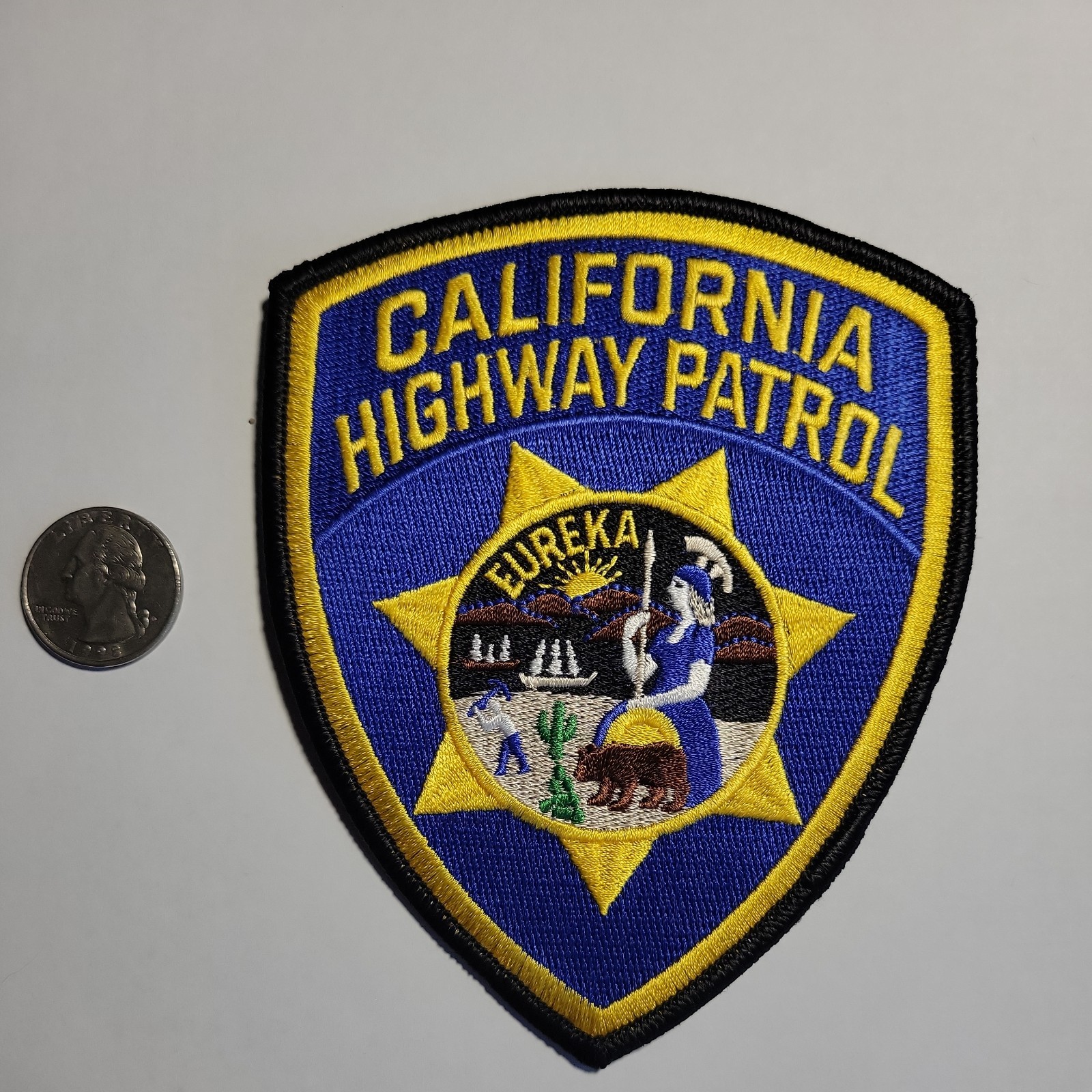 California Highway Patrol, CA. Patch