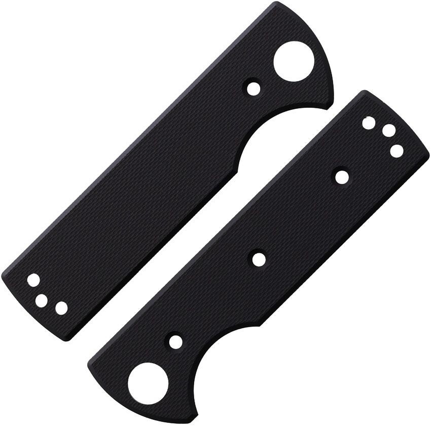 Chaves Knives Black G10 Replacement Handle Scales For Blue Label T. A. K. Knife