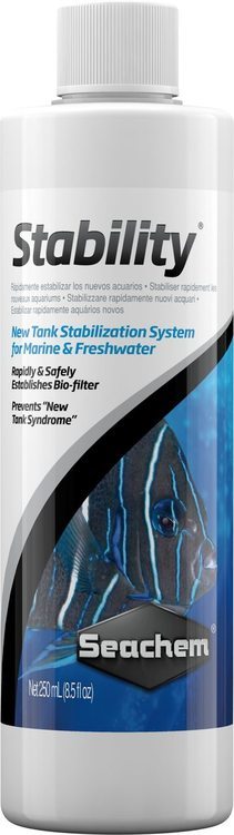 SEACHEM STABILITY AQUARIUM BIO FILTER BACTERIA ADDITIVE