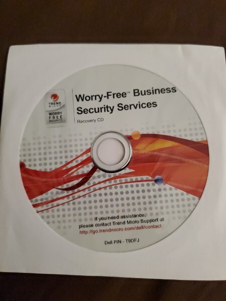 Trend Micro Worry-Free Business Security Services Recovery CD NOS Software