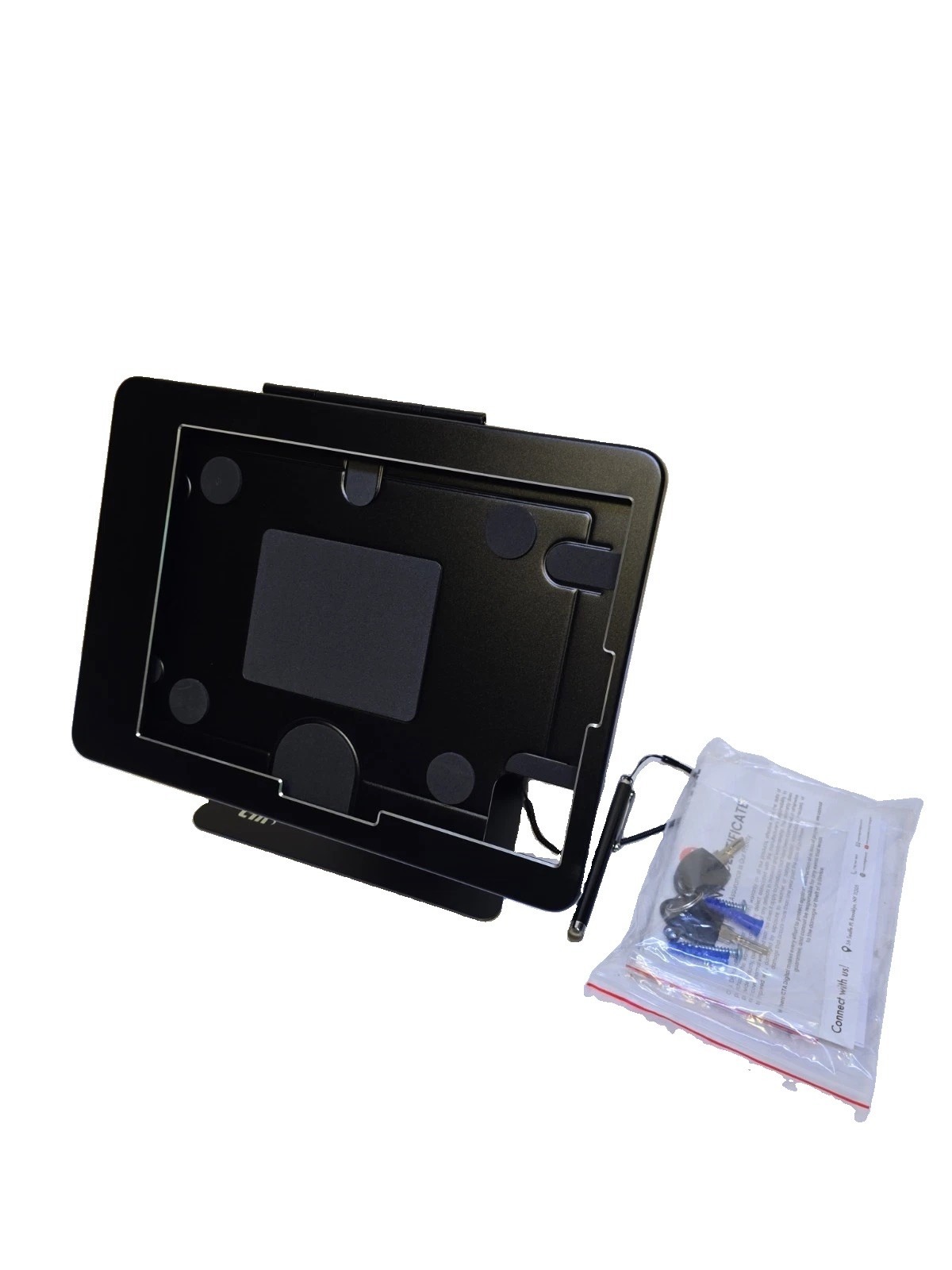 CTA Digital Anti-Theft iPad Kiosk Stand PAD-DASB109 Locking Desktop Enclosure
