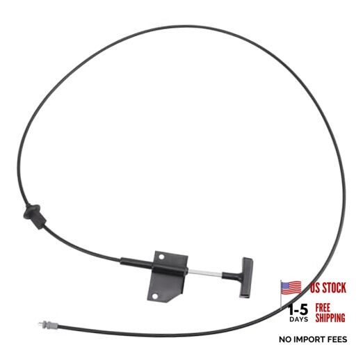 Hood Release Cable w/Handle for Blazer S10 Pickup Truck Jimmy S-15 Sonoma