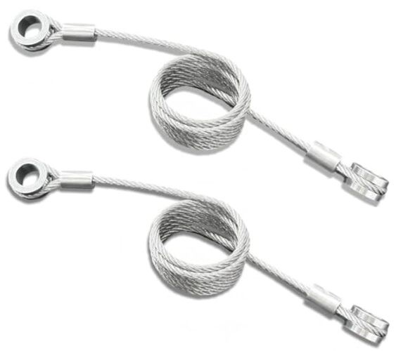 hood restraint cable Compatible with peterbilt 379 hood parts () 2 80cm/31.5in